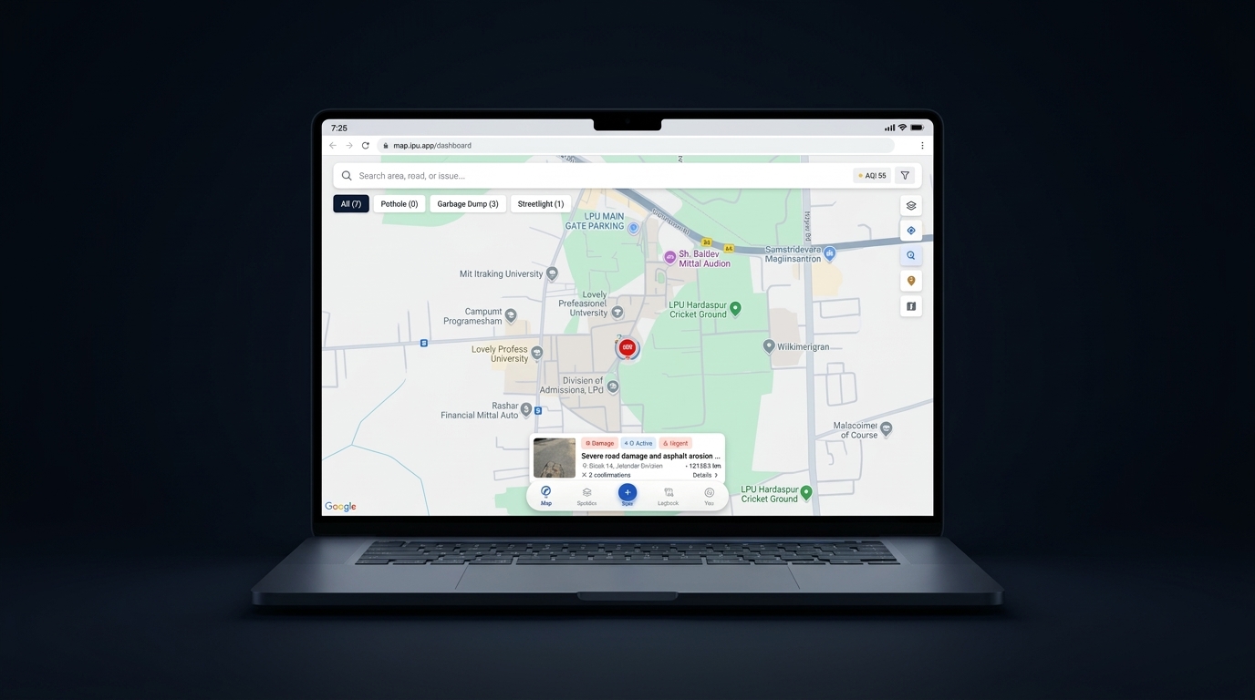 FixMyWay — AI-Powered Civic Issue Reporting